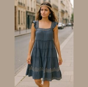 Knox Rose Cotton Boho Dress
